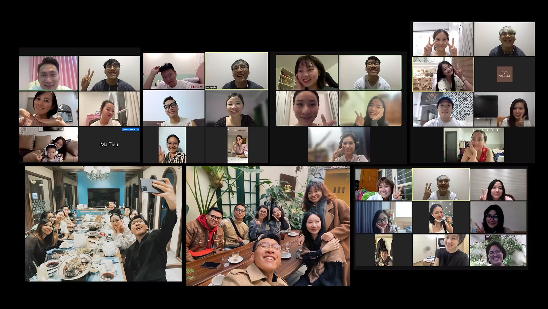 Việt chia sẻ kiến thức qua webinar